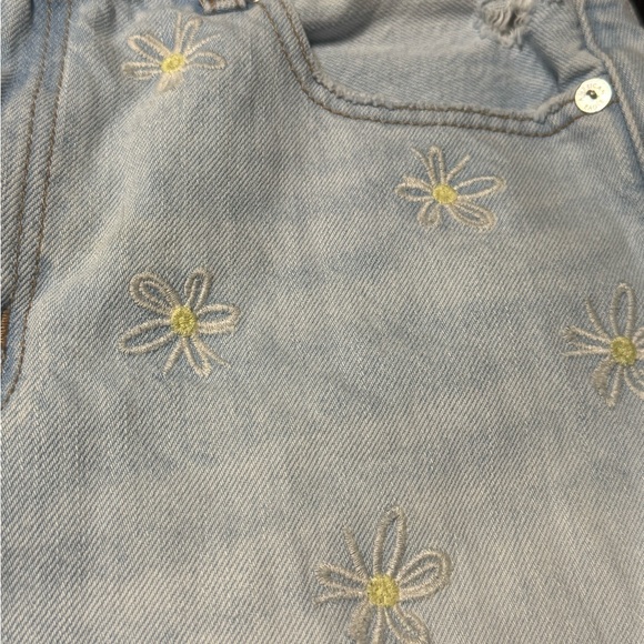 American Eagle Daisy Distressed Jean Shorts - Picture 4 of 9